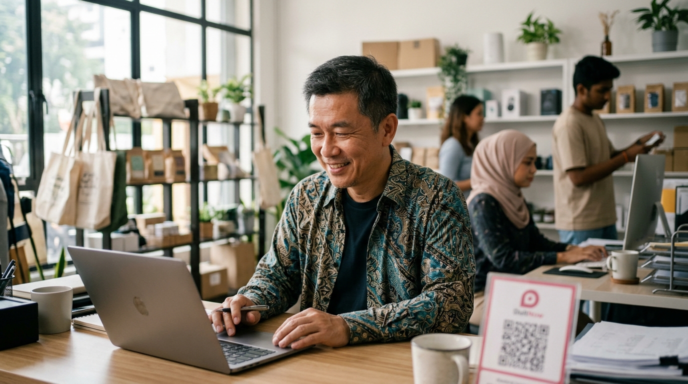Panduan cara setup DuitNow QR kedai online untuk memudahkan pembayaran e-dagang di Malaysia