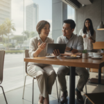 Pemilik perniagaan berbincang tentang langkah ganti Excel dengan sistem untuk operasi syarikat